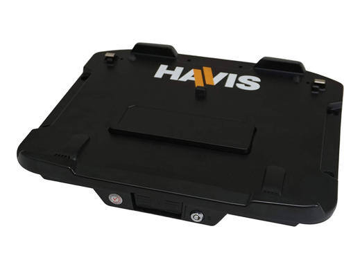 Slightly tilted Cradle with Havis logo on the top