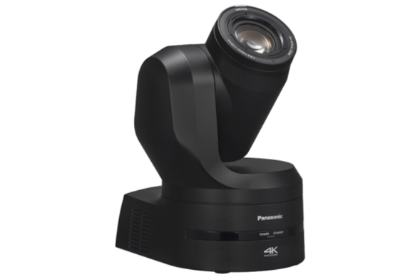 4K PTZ Camera with lens pointing upwards