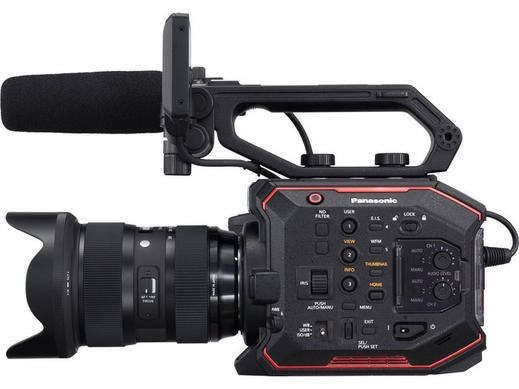 Compact 5.7K Super 35 mm Cinema Camera - AU-EVA1_Side-1024_0