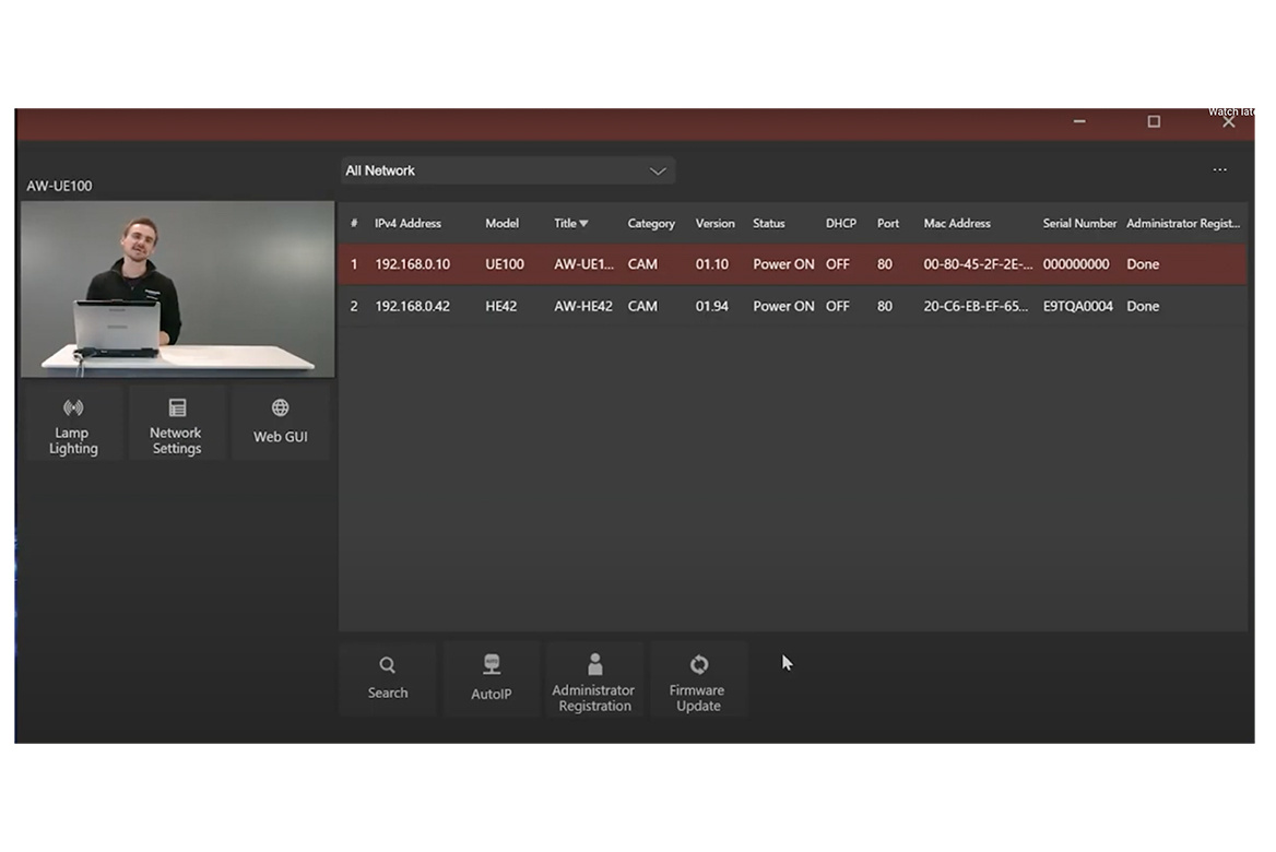 EasyIP+ Setup Software for PTZ Cameras - EASY-IP-Setup-Software-1