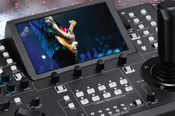Selecting a Controller for Your PRO PTZ Camera - pro_ptz_camera_monitoring_via_sdi