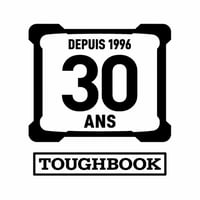 Logo du 30e anniversaire de TOUGHBOOK