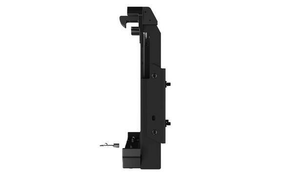Black cradle with power adaptor for TOUGHBOOK 33 tablet.