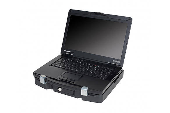 Docking station kit with Lind 120W auto bare wire leads power supply (no RF) for CF-54 - 7170-0250_4