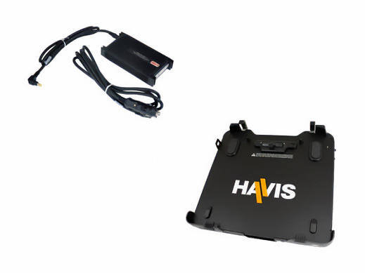 Havis Docking Station with Standard Port Replication, Dual Pass-Thru Antenna Connections & LIND Power Supply - DS-PAN-1115-2_1