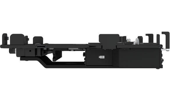 Black laptop docking station for TOUGHBOOK 33.