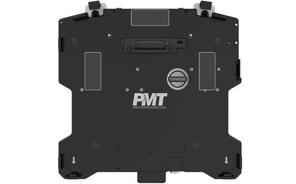 Station d'amarrage noir pour ordinateur portable durbook 33 avec ports de connecteur et logo.