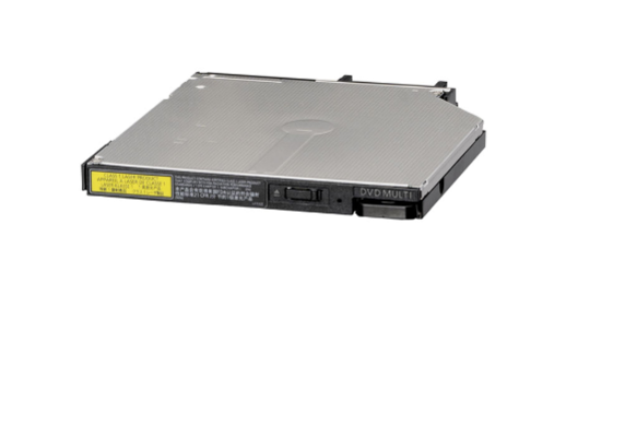 Module de conduite DVD Panasonic sur fond blanc.
