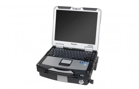 Panasonic Toughbook CF-3031 Docking Station (Dual RF, Automatic Lock) - 7160-0318-09_mounted
