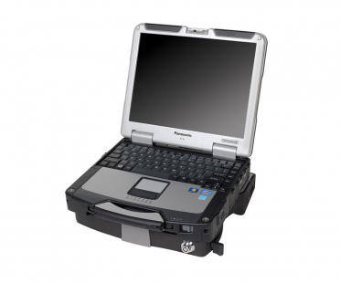 Panasonic Toughbook CF-3031 Docking Station (Single RF, Standard Lock) - 7160-0318-01_mounted