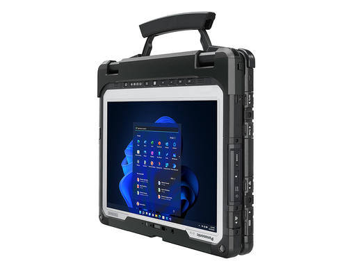 Toughbook 33 with convertible case and handle