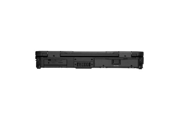 Toughbook 40 folded and showcasing top side port profile