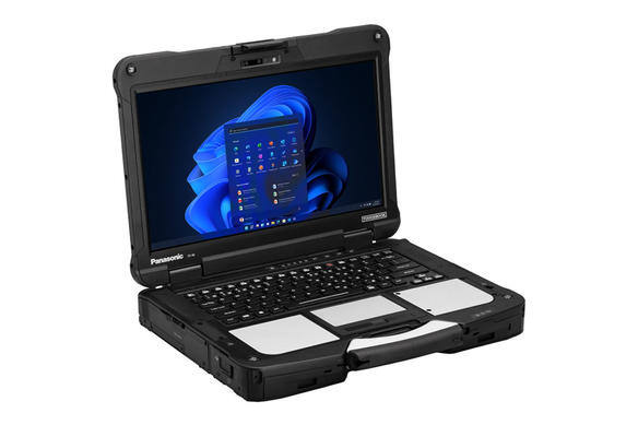 Toughbook 40 angled to left and showing the right profile