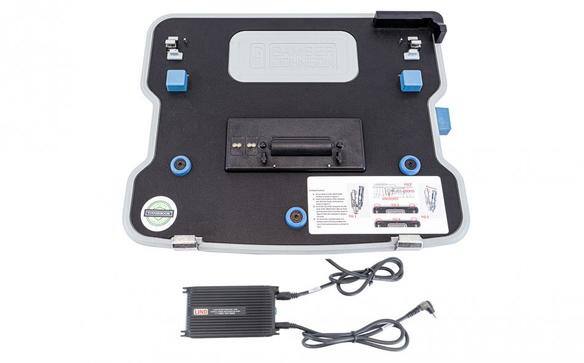TOUGHBOOK 40 Docking Station with LIND 120W Auto Bare Wire Leads Power Adaptor (Full Port, Quad RF) - 7170-0943-02_1