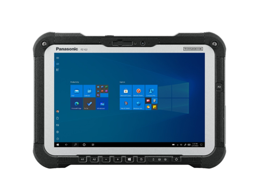 Toughbook G2 tablet with windows startup