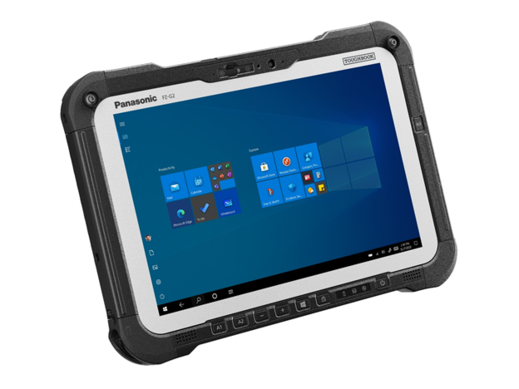 Toughbook G2 Tablet leaned to the right