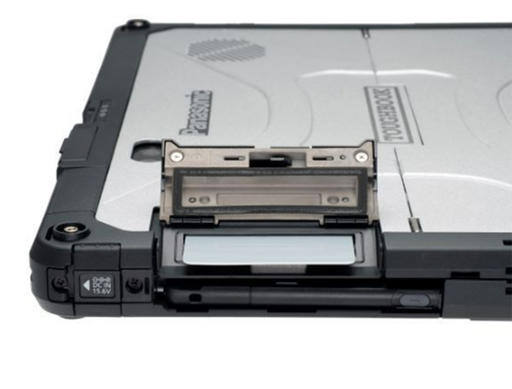 Toughbook 33 with smartcard tray open