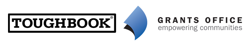 TOUGHBOOK and Grants Office logos