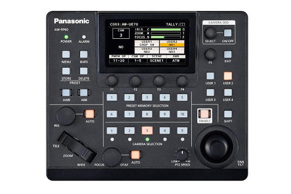 AW-RP60 Compact Remote PTZ Camera Controller 3