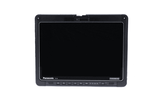Rotating 360-degree view of the TOUGHBOOK 34 fully rugged tablet