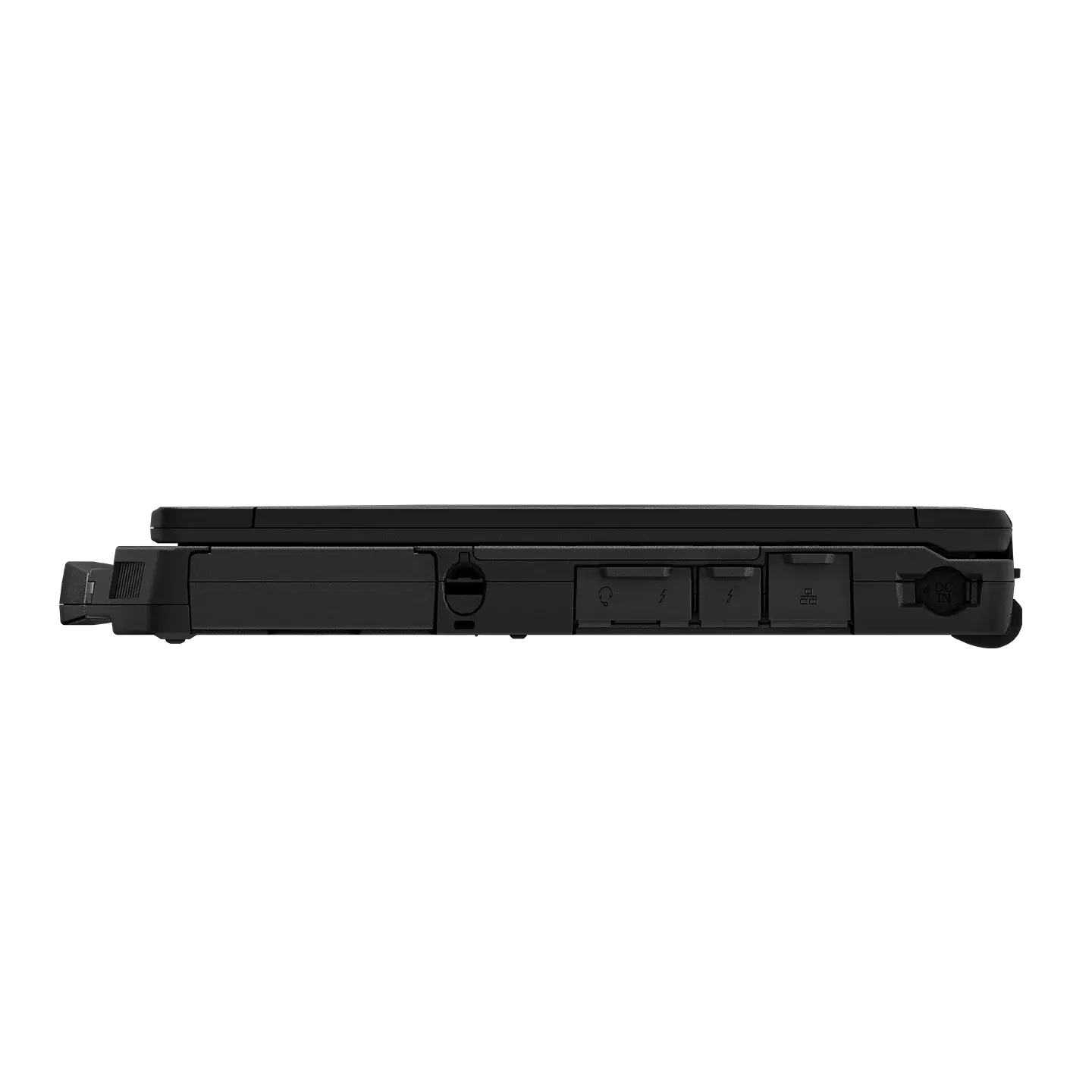 TOUGHBOOK 56 Rugged Laptop Right Side Port Cover Closed