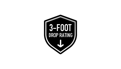 3-Ft Drop Rating