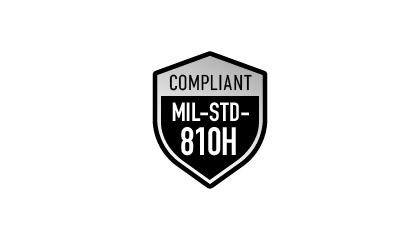 MIL-STD-810H Compliant