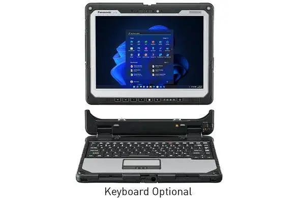 TOUGHBOOK 33 laptop with screen open